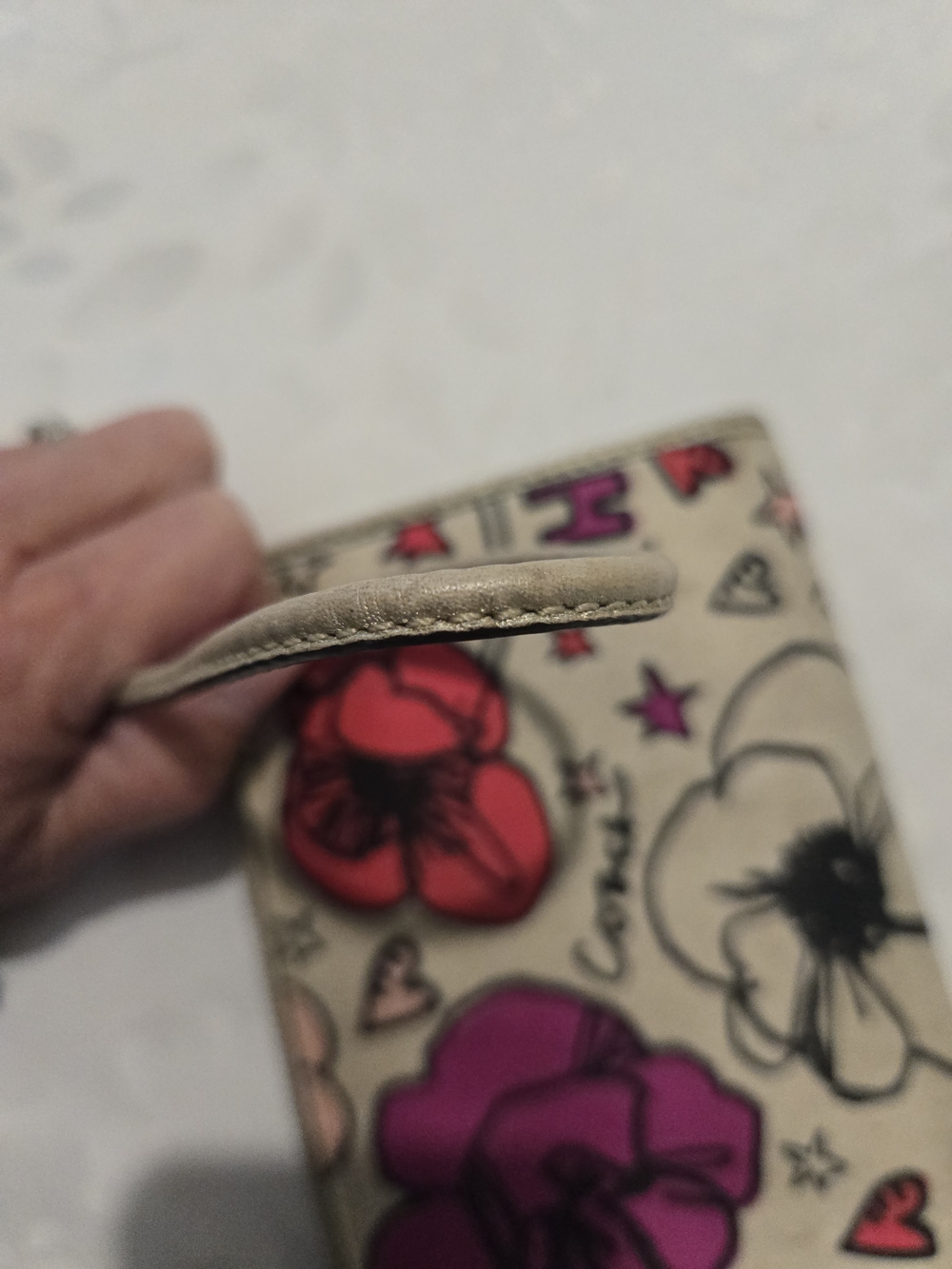 Coach Poppy Kyra Floral Print Wallet - Picture 12 of 13